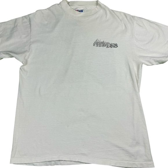 Vintage 80s Bates Motel by Sparky Lebold single stitch T-shirt USA made - Picture 6 of 7